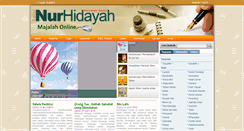 Desktop Screenshot of majalahnurhidayah.com